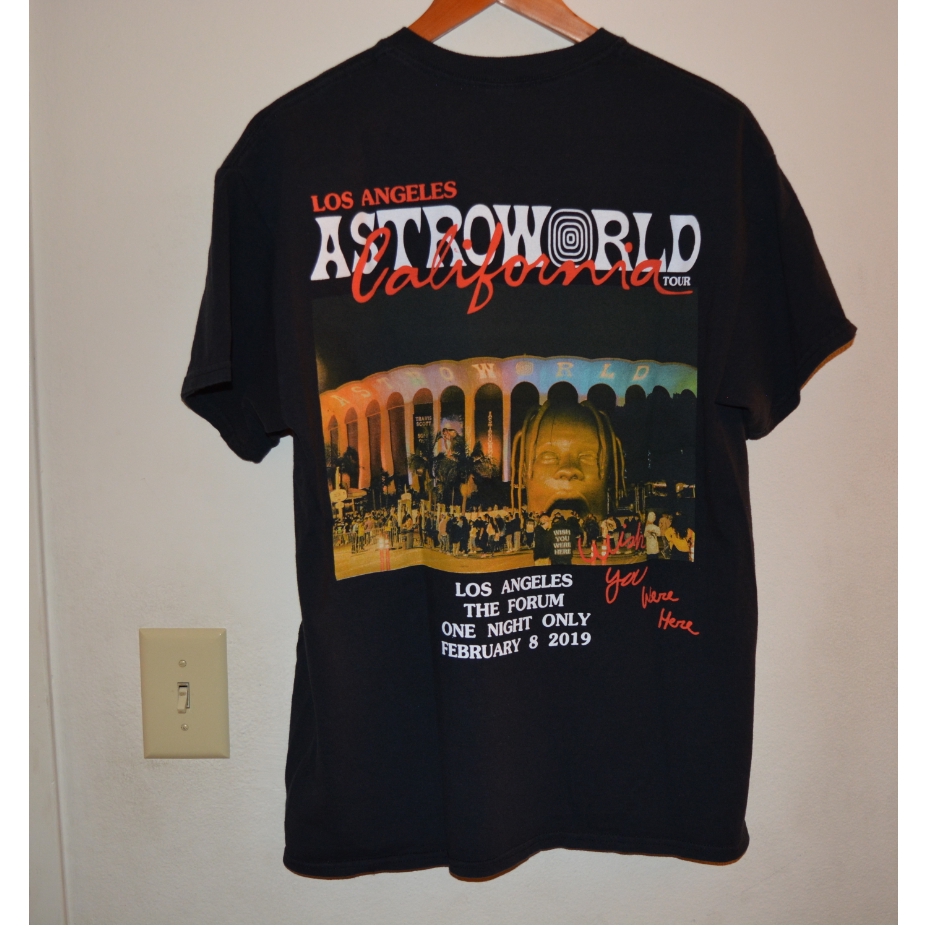 セール価格 Travis Scott Astroworld tour 2019 Tシャツ 