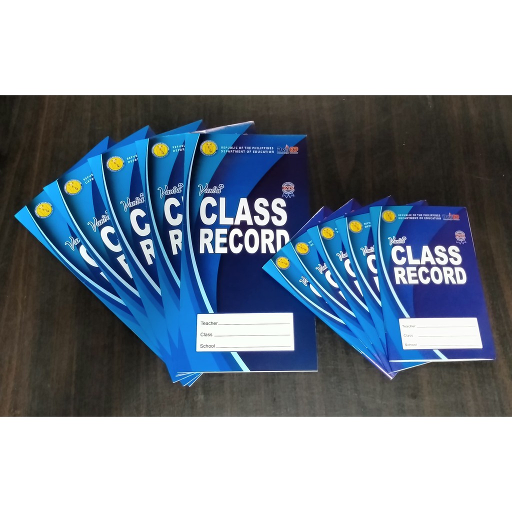 Vanda Class Record Book Big Class Record Vanda Teachers Book DEPED K12 ...