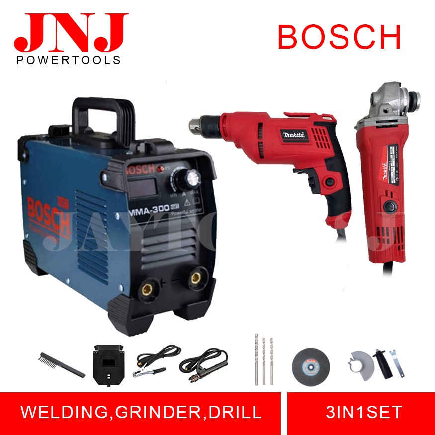 Bosch Powerful MMA300 IGBT Inverter Welding Machine with Makita New