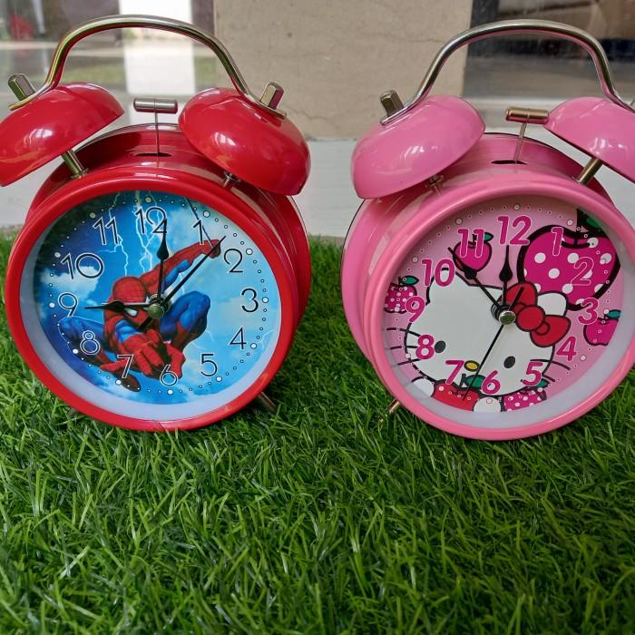 Spiderman Hello Kitty Beker Clock / Spiderman Alarm Clock Hk Shopee Philippines