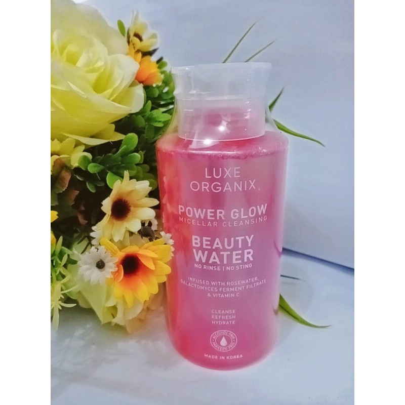luxe organix micellar water