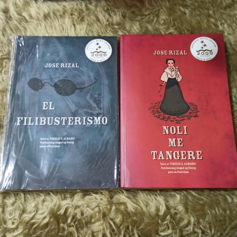 El Filibusterismo And Noli Me Tangere Book Shopee Philippines Cloud Hot Girl