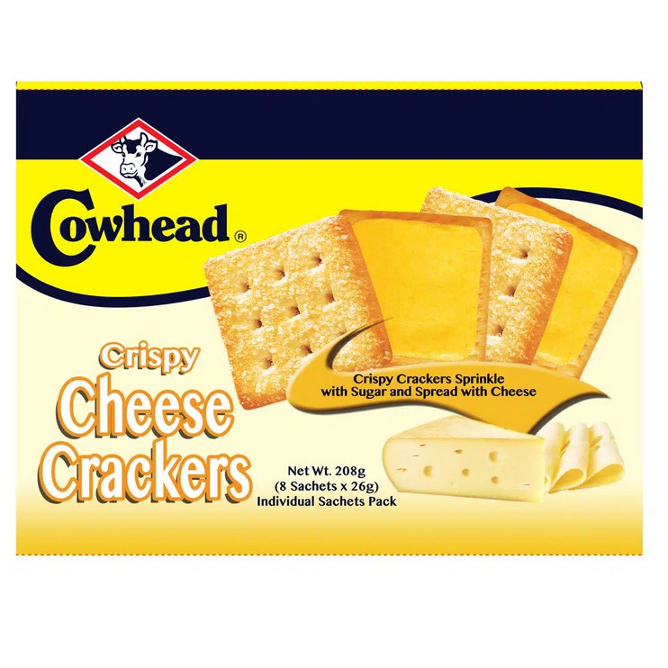 Cowhead Crispy Cheese Crackers (208g) Shopee Philippines
