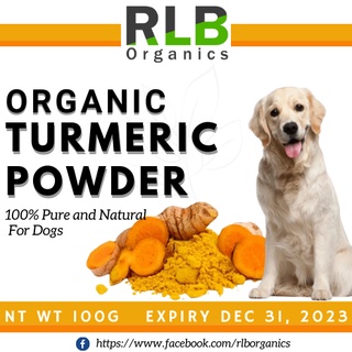 100 grams Turmeric Powder for Dogs Luyang Dilaw Powder for Dogs with Vitamins Boosts Dog's Immunity