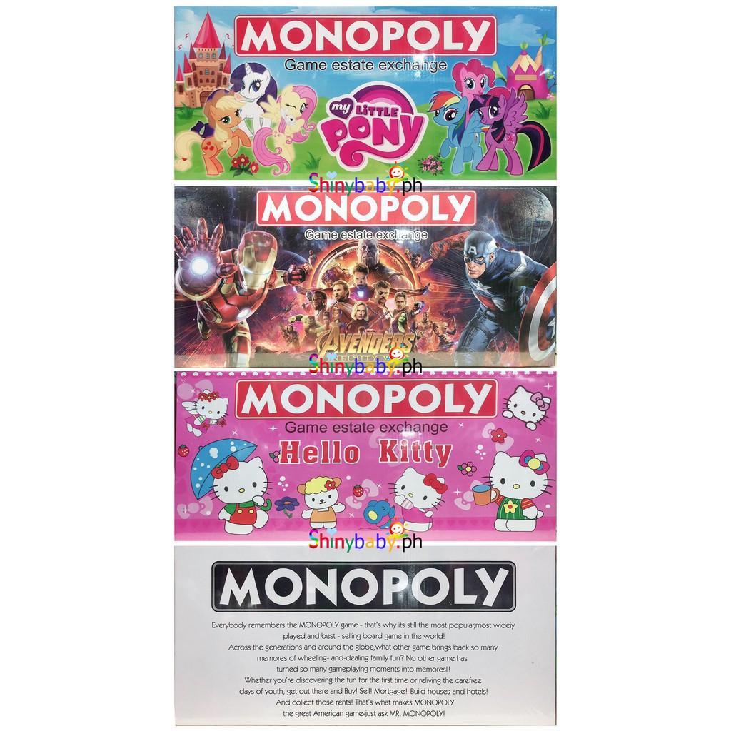 Mono poly Game Board Family board games | Shopee Philippines
