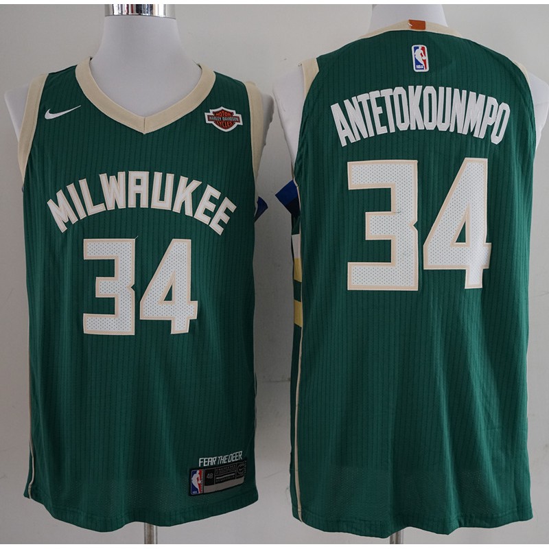 milwaukee bucks jersey green