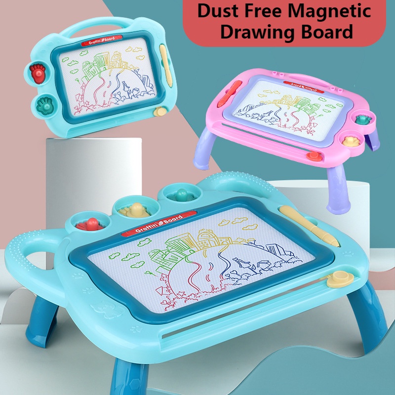 Mini Kids Children Drawing Board Magnetic Magic Slate Toddlers ...