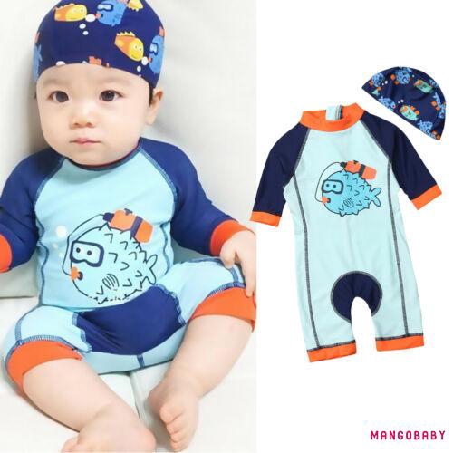 baby boy rash guard suit