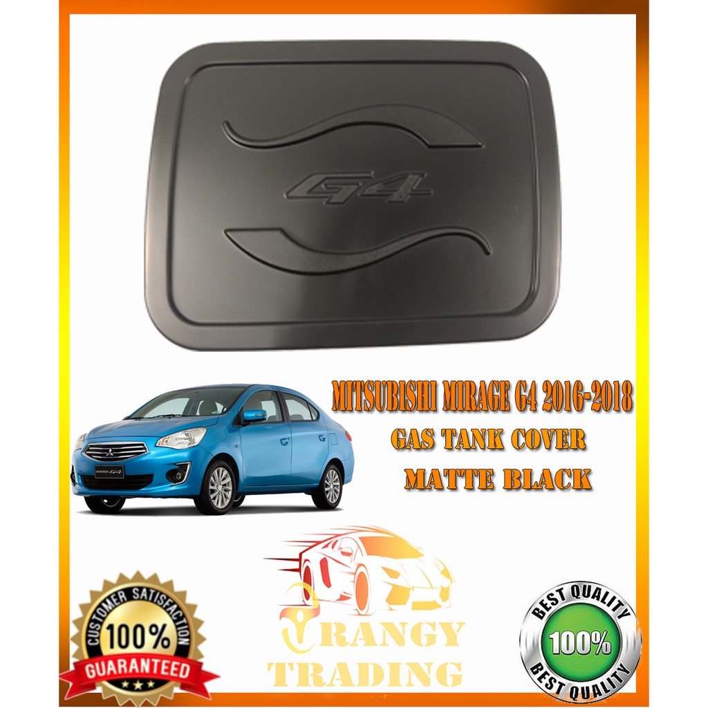 Mitsubishi Mirage G4 2012 to 2018 Gas Tank cover matte black 2013 2014