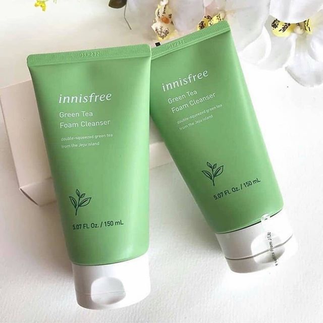 innisfree face wash green tea
