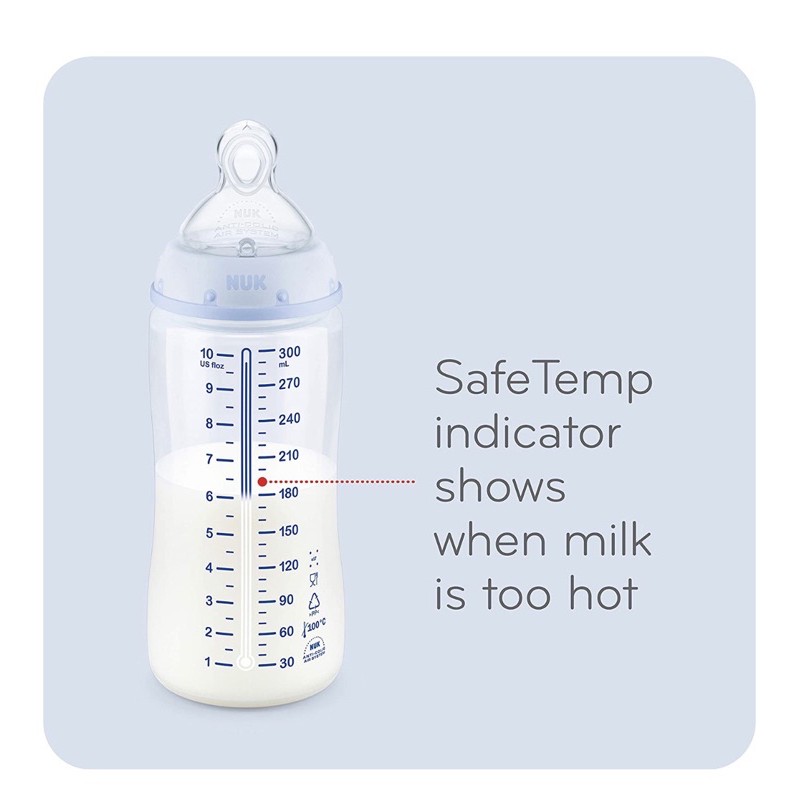 nuk smooth flow anti colic bottle