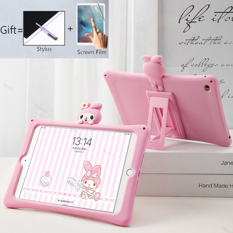 Cute Cartoon Melody Ipad Silicone Case Ipad 7 10.2 2019 Ipad 8 10.2 