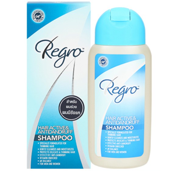 Regro Hair Active & Antidandruff Shampoo AntiHair Loss And Dandruff