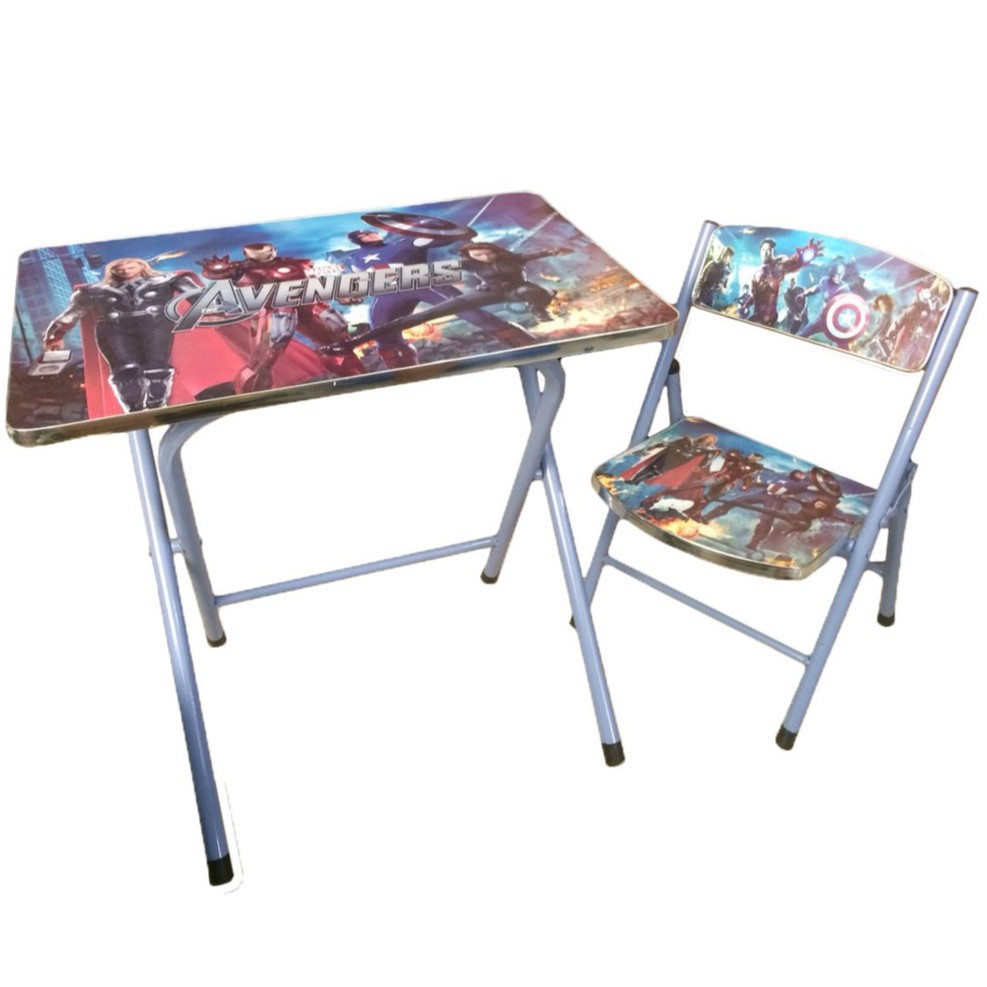 1 Pc Avengers Foldable Portable Wooden Activity Study Table For