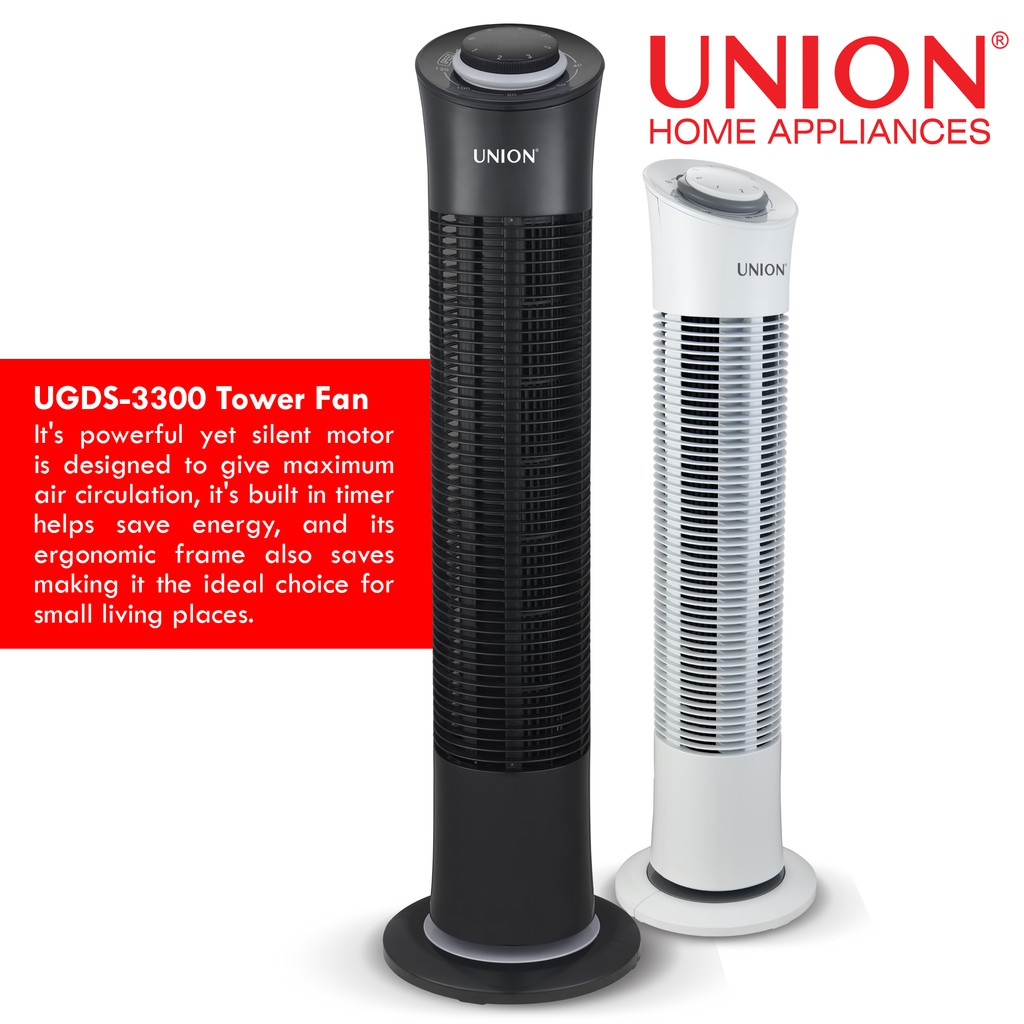 Union UGDS3300 30" Designer Series Tower Fan Shopee Philippines