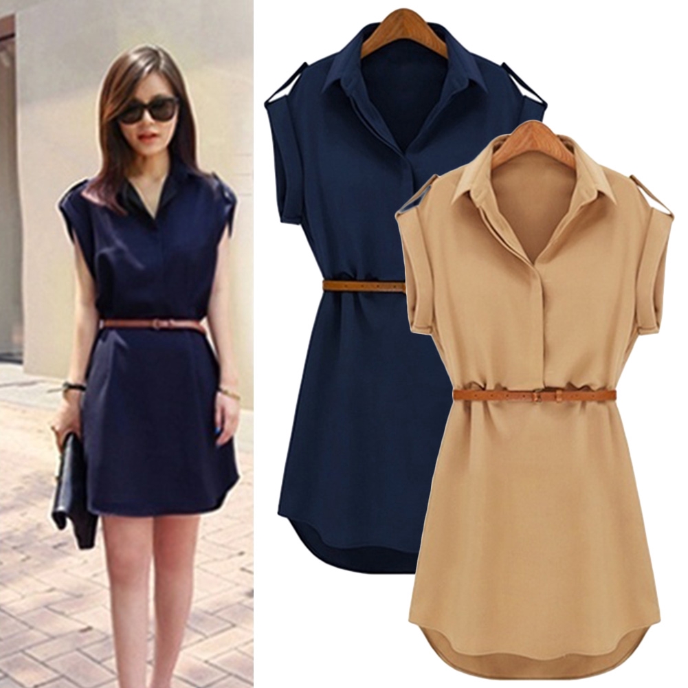 mini dress with belt