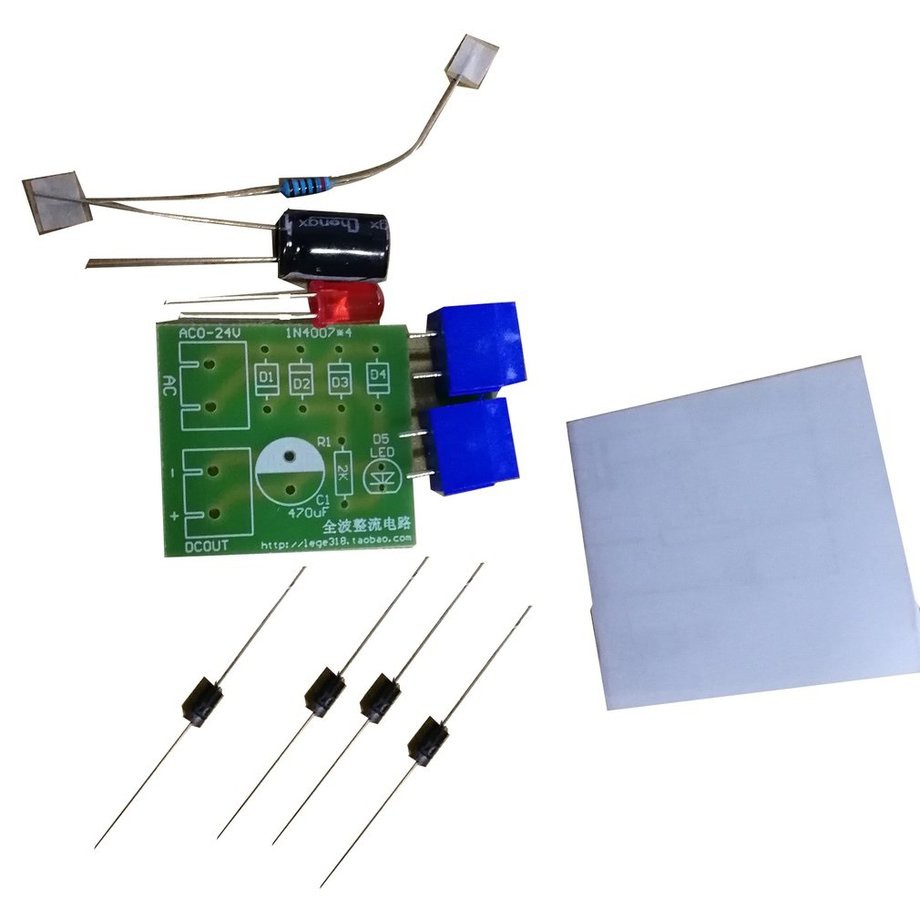 1N4007 Bridge Rectifier Ac To Dc Power Converter Full Wave Rectifier