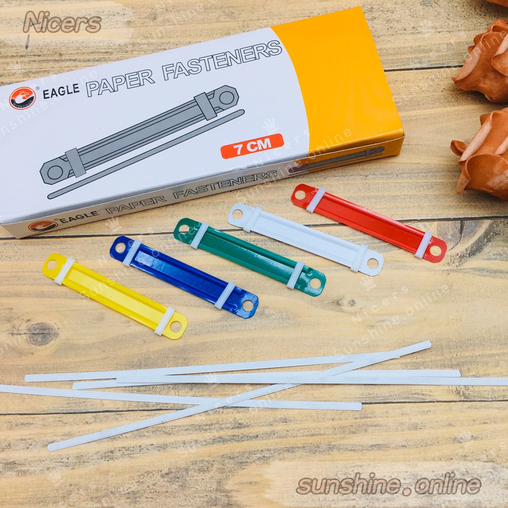 Eagle Plastic Paper Fastener (1Box/50pcs) | Shopee Philippines