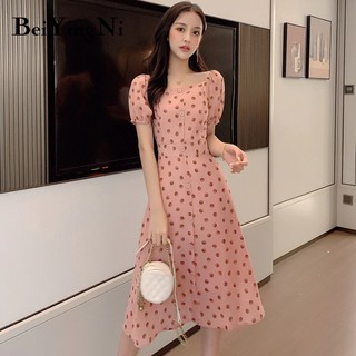 polka dot dress pink boutique