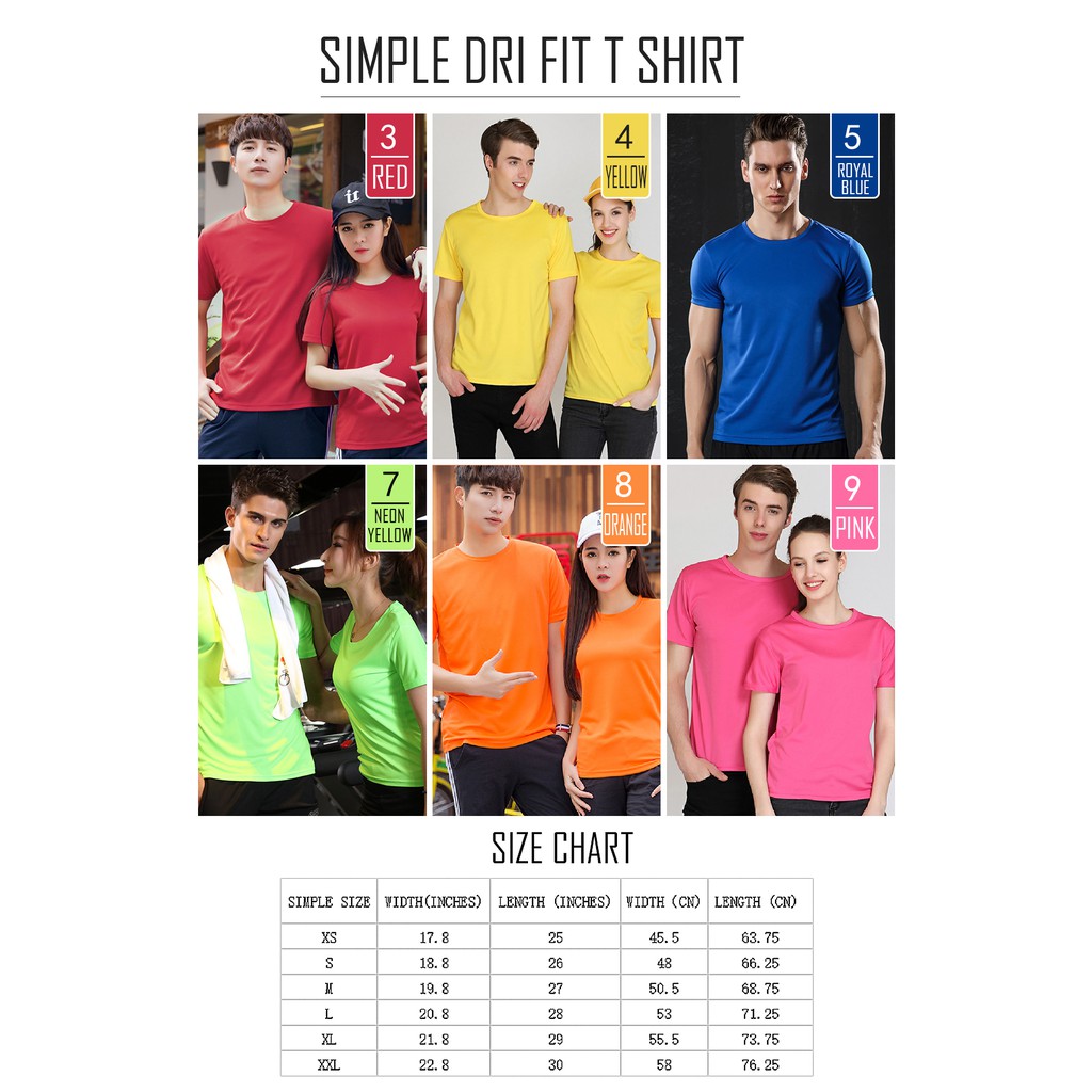 dri fit shirt shopee