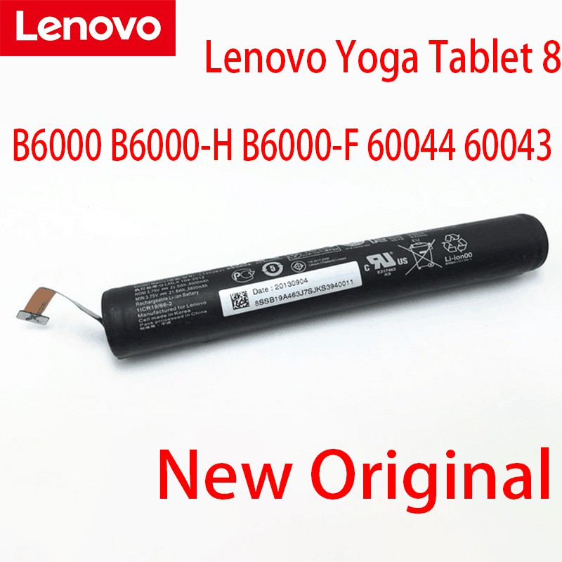 Lenovo Yoga Tablet 8 B6000 B6000 H B6000 F 100 Original 6000mah L13d2e31 L13c2e31 Batte Shopee Philippines