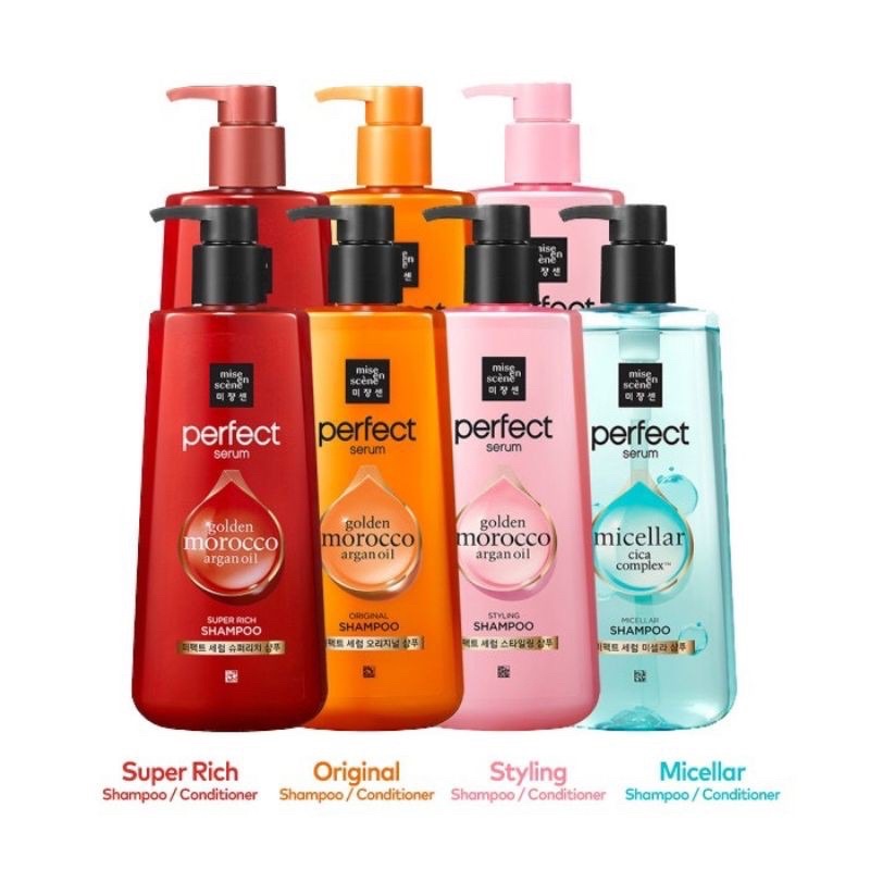 Mise En Scene Perfect Serum Shampoo (680ml BIG SIZE) Shopee Philippines