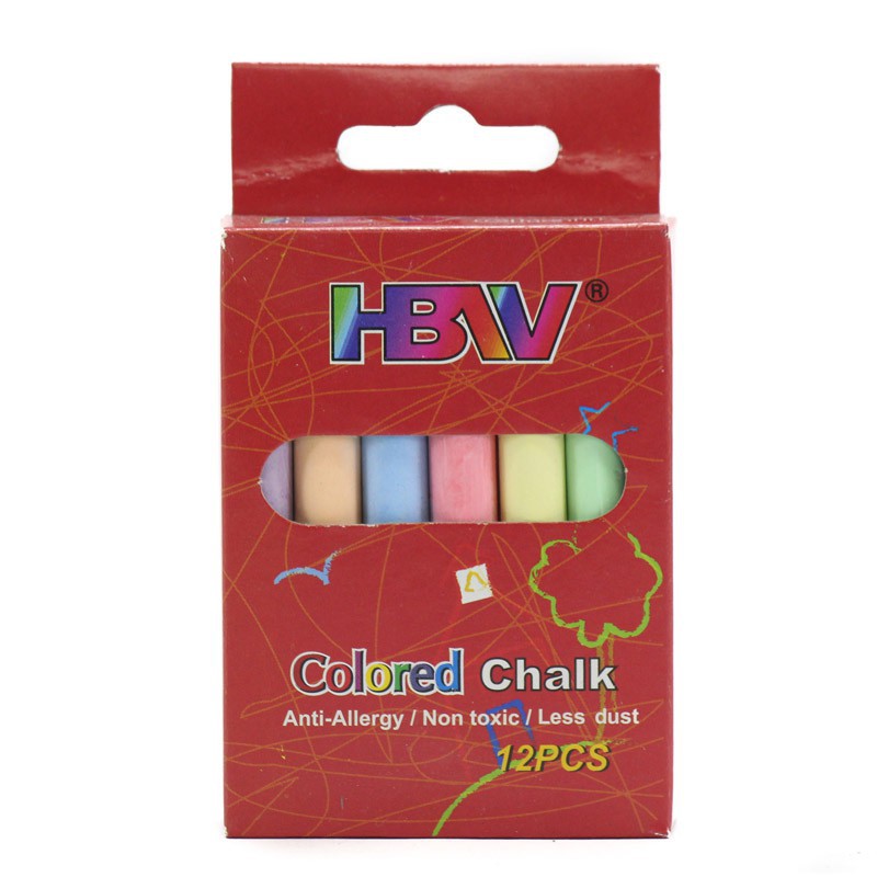 HBW Colored Chalk (1 set) Shopee Philippines