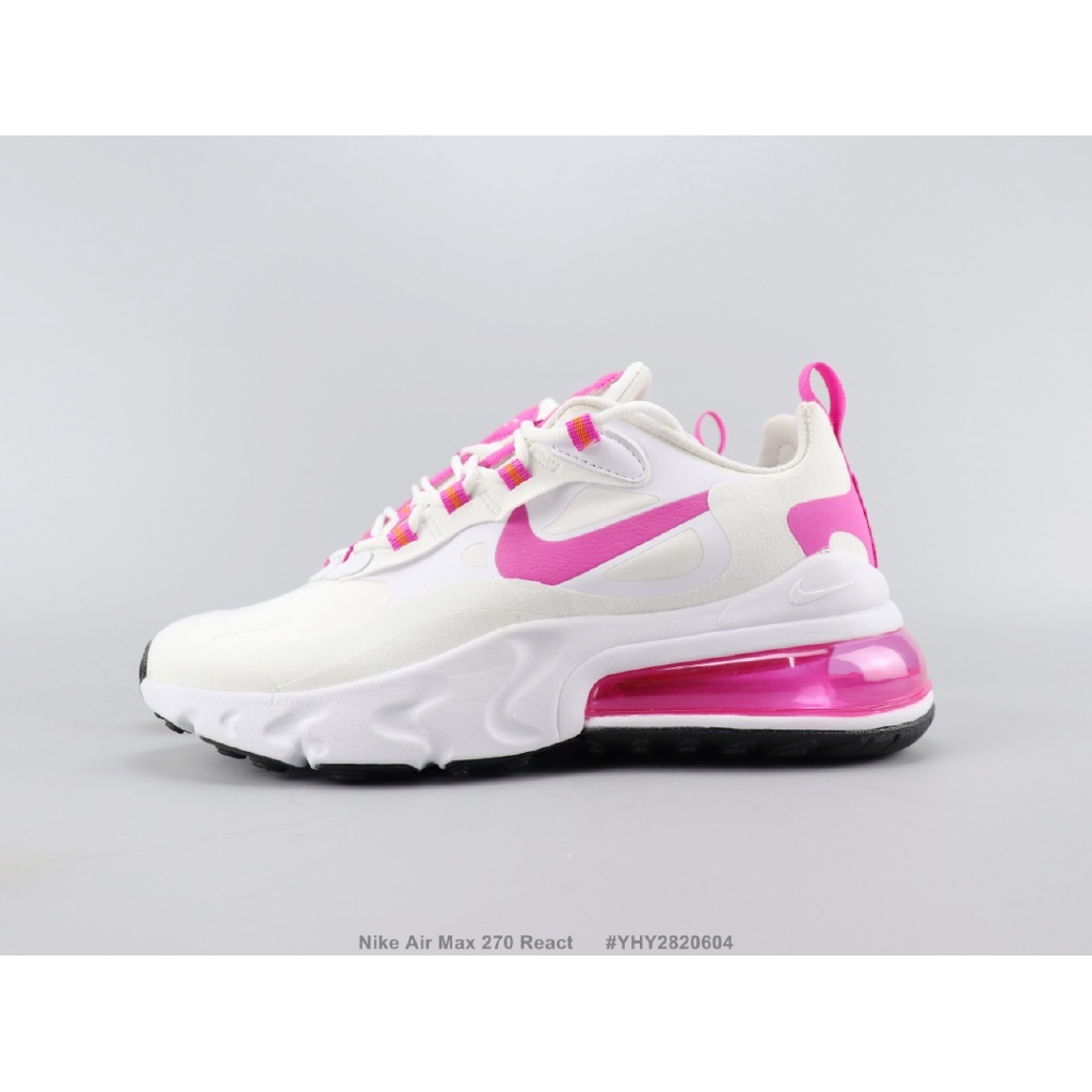 nike 270 white pink