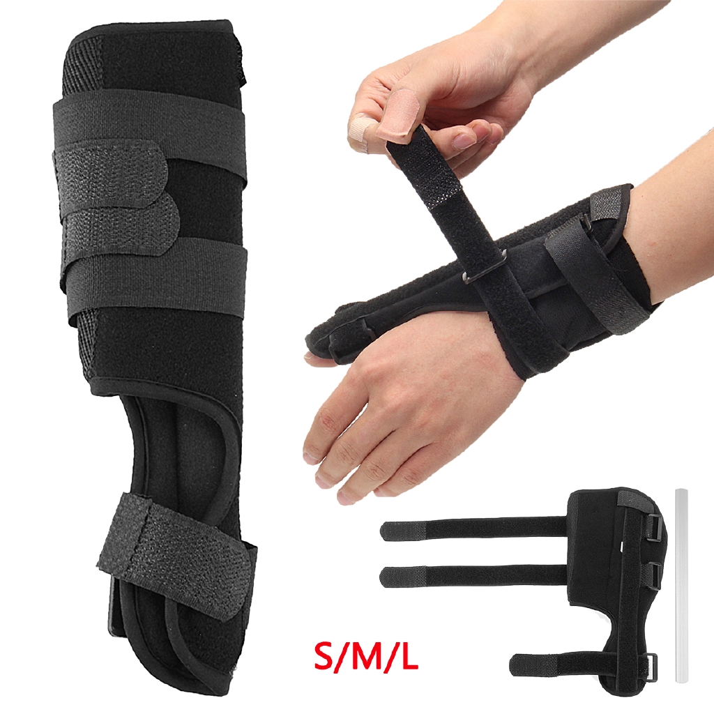 Unisex Velcro Straps Spica Thumb Brace Left Support Sports Strap