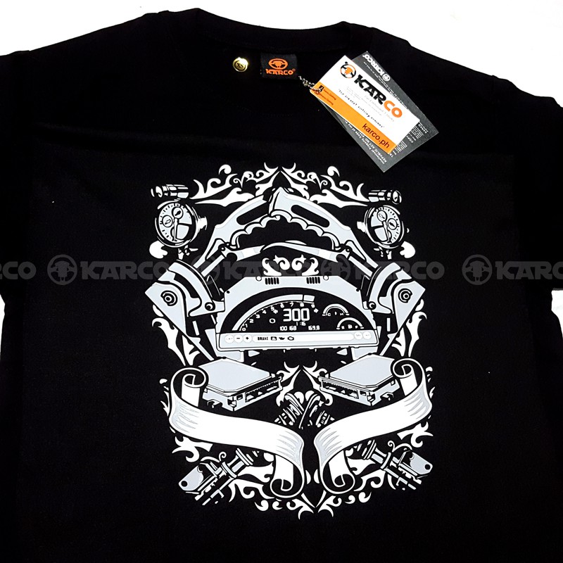 Karco Car Enthusiast T Shirt 3rd Car Arts Black Shopee Philippines