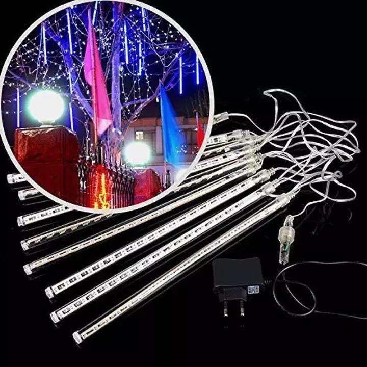 Meteor Shower LED Christmas Lights 8 Tubes 30CM (Multicolor/yellow
