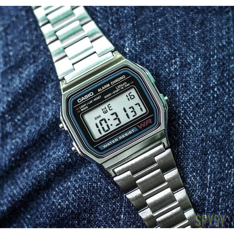 Vintage a 158wa 1. Касио а 158 WA-1. Casio a-158wa-1. A158wa-1df. Часы Casio a158wa-1.