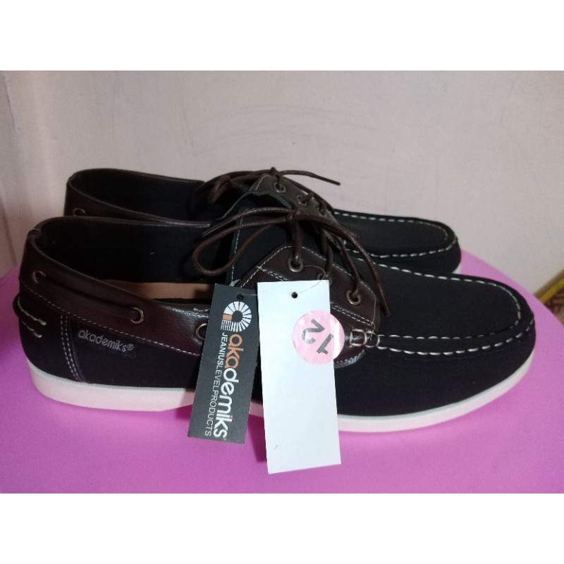 SALE Akademiks Men's Lace Up Boat Shoes 12 | Shopee Philippines