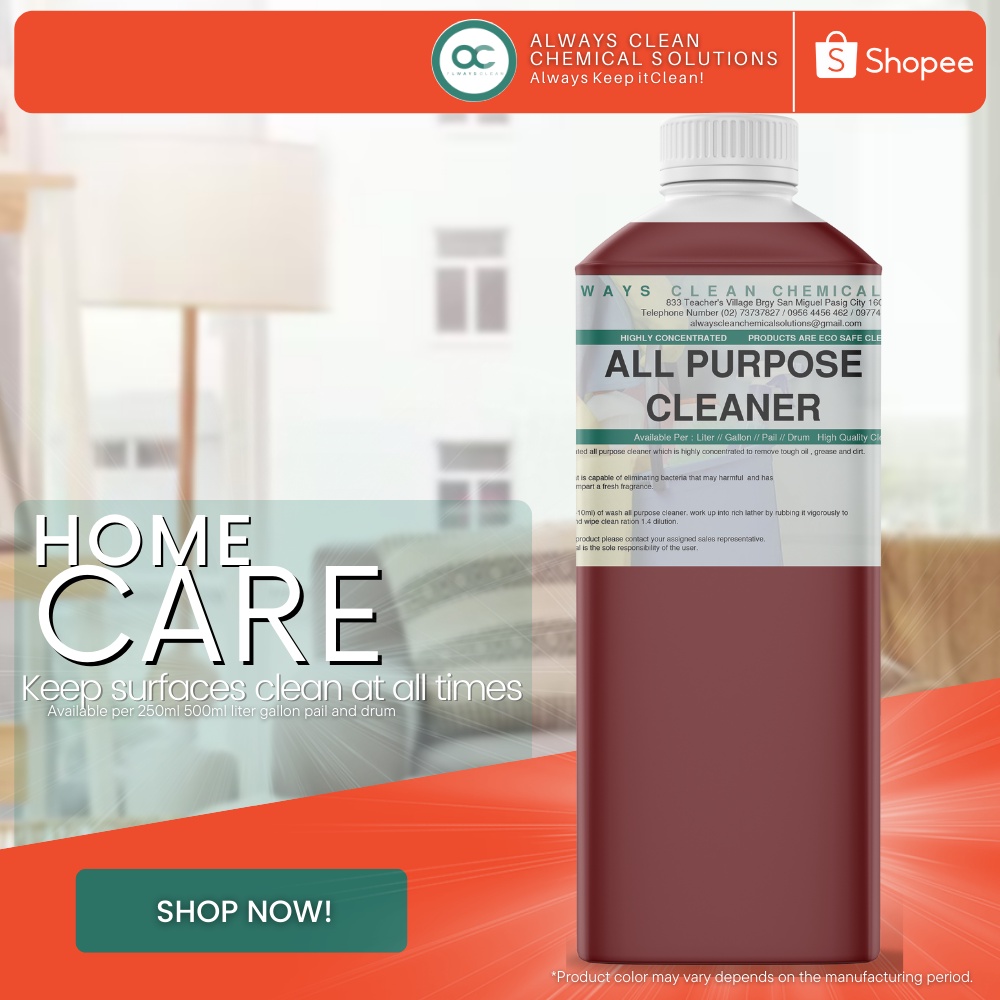 ALL PURPOSE CLEANER 1 LITER | Shopee Philippines