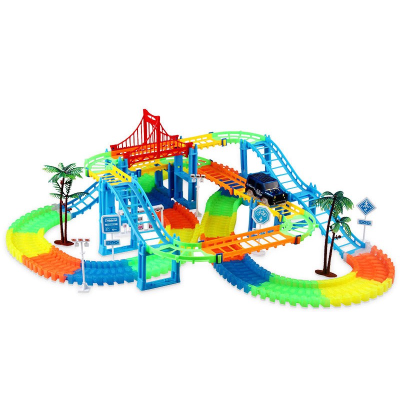 flexible race track