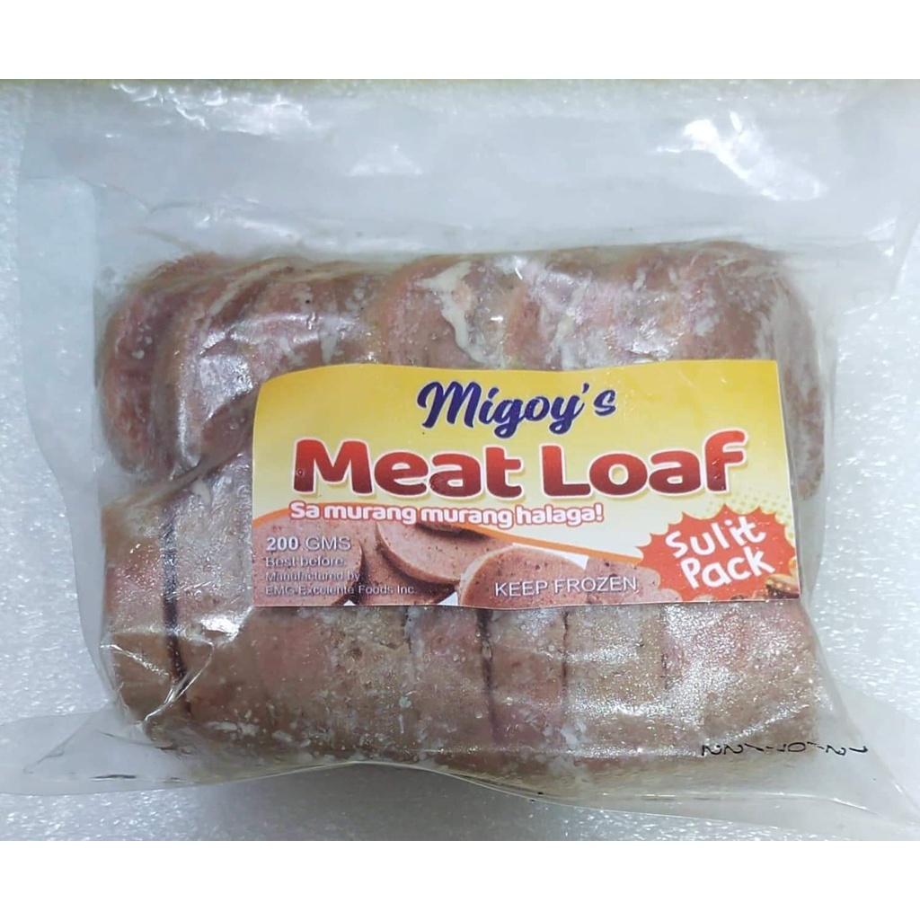 MIGOY'S Meat Loaf 200g/450g/1kg Shopee Philippines