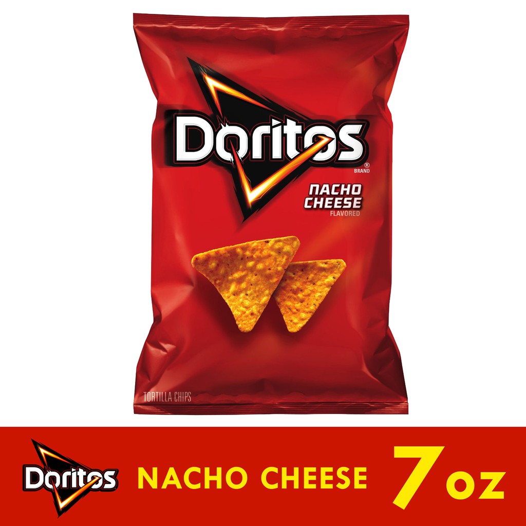Doritos Nacho Cheese Tortilla Chips 7oz Shopee Philippines