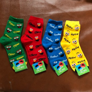 Korean Socks - Hot Sesame Street Design - Iconic Socks