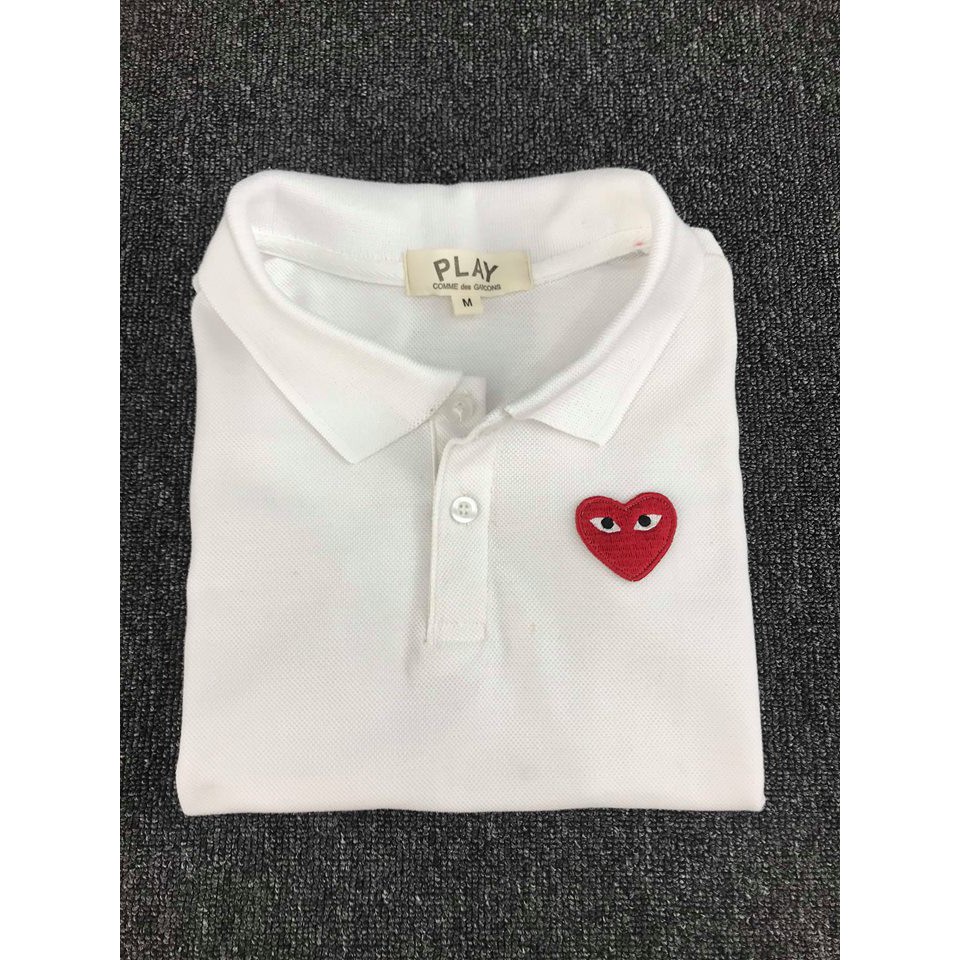 cdg polo shirt