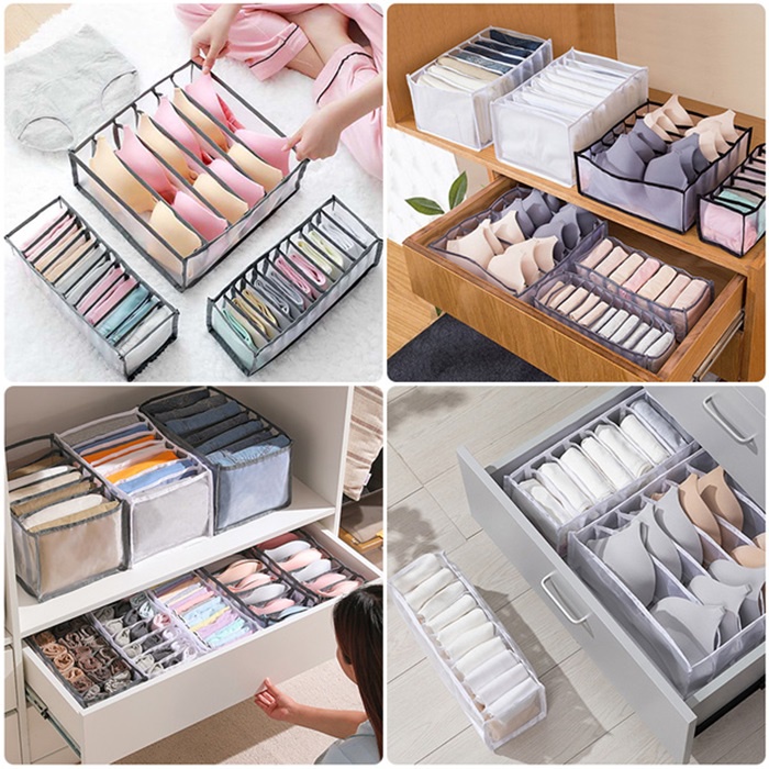 【Free Gift】Clothes Organizer Divider Drawer Underwear Panty