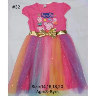 peppa pig smocked dress