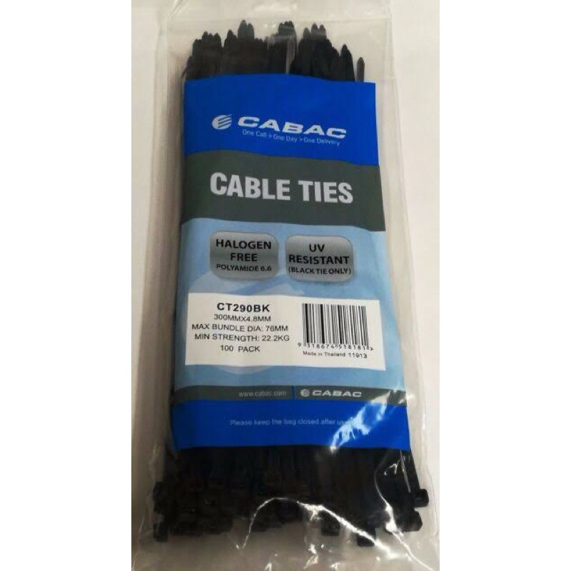 CABAC CABLE TIE 300mmx8.4mm Shopee Philippines