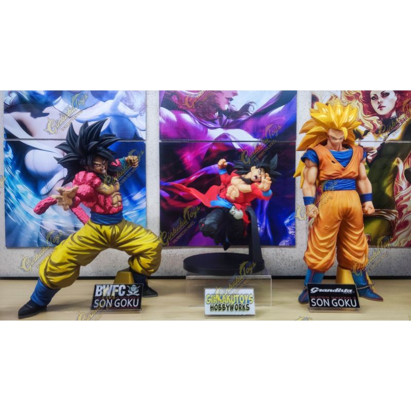 Name Plate Acrylic for Grandista SSJ3 Goku BWFC SMSP Goku Grandista ...