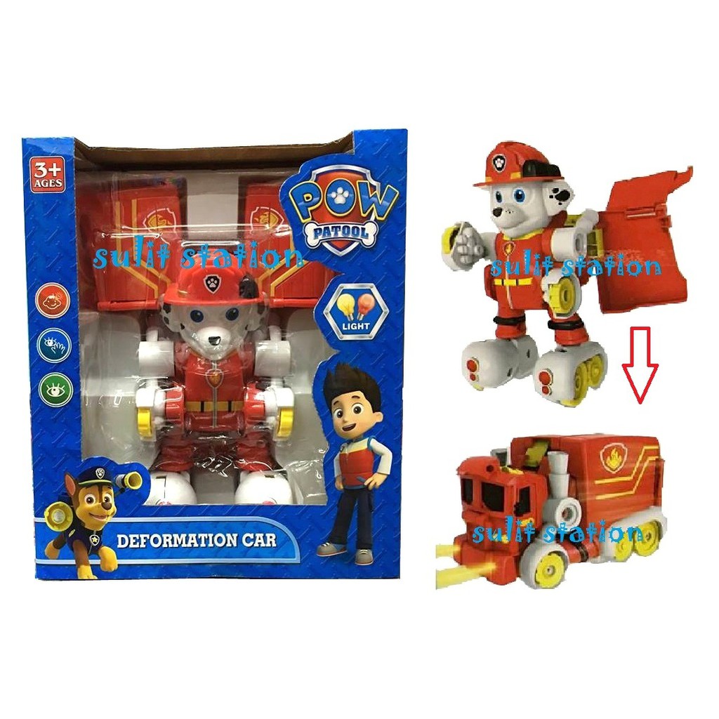 marshall transformer paw patrol