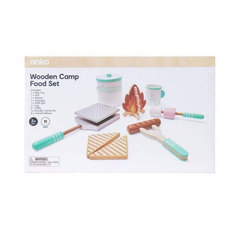 anko wooden camp food set Shopee Philippines