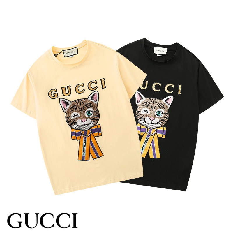 gucci cat t shirt