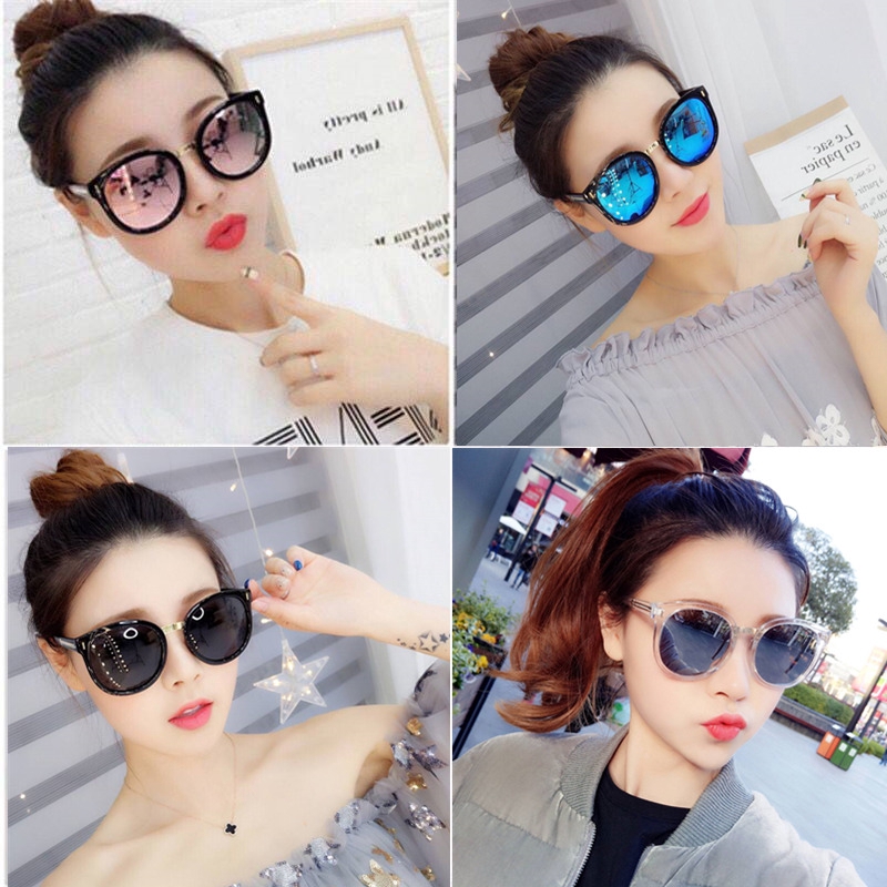 Hai Yuen 2020 New Sunglasses Female Anti Uv Korean Version Of The Tide Glasses Round Face Polar Light Sunglasses Ms Myopia