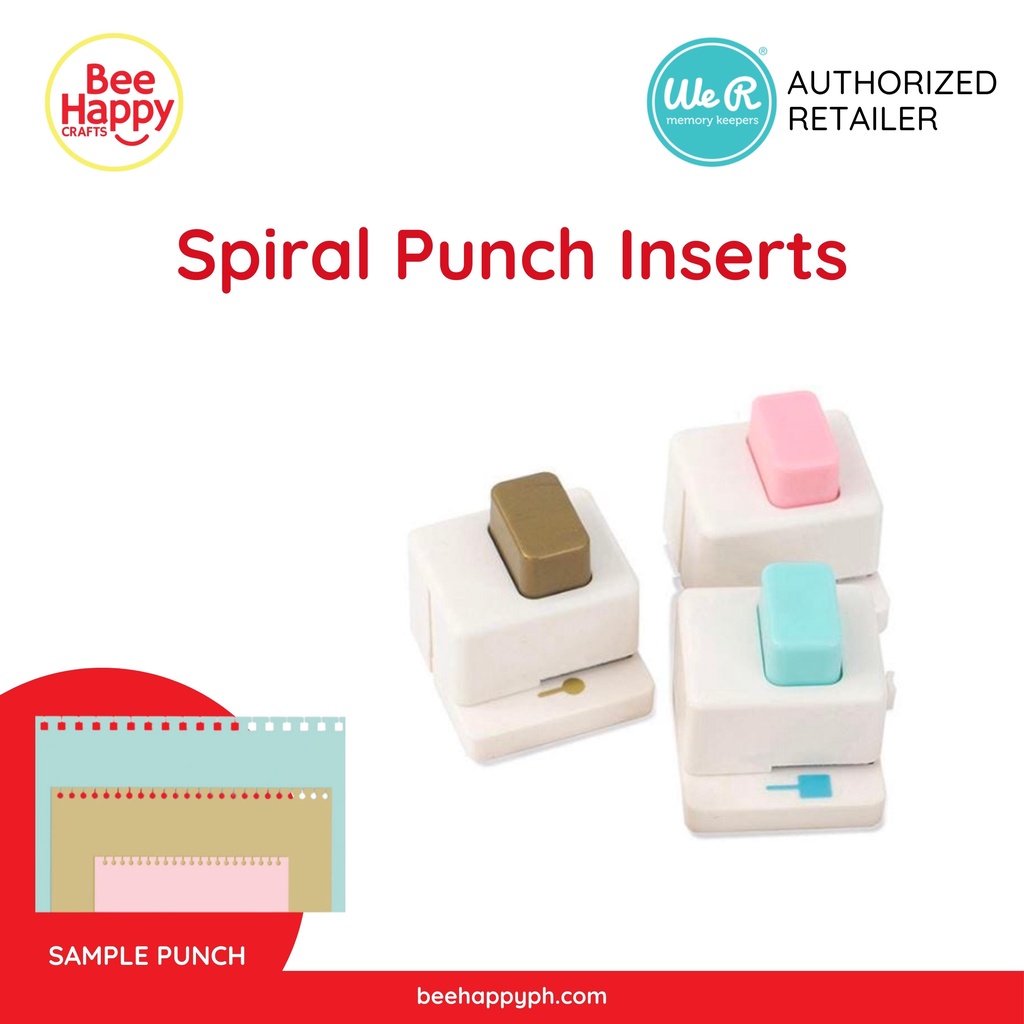 WRMK Spiral Punch Inserts Planner Punch Board Shopee Philippines