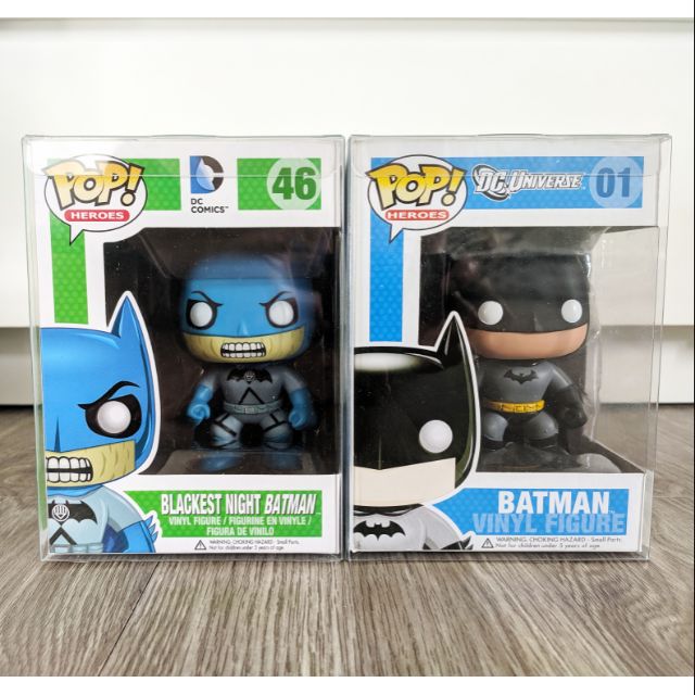 Blackest Night Batman 46 and DC Universe Batman 01 Funko Pop Vinyl Figure  Hard to find Rare Blue Box | Shopee Philippines