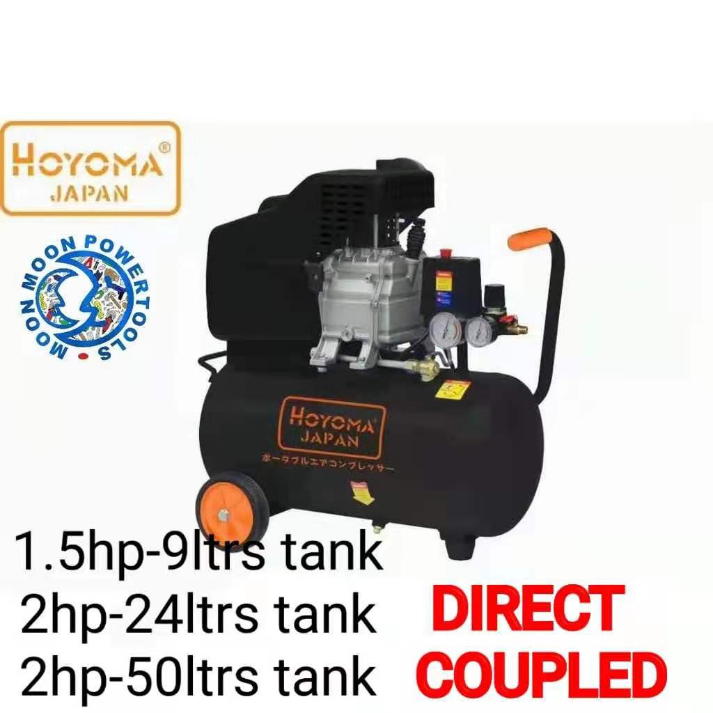 HOYOMA JAPAN direct coupled air compressor 2hp 50liters GOOD QUALITY Shopee Philippines